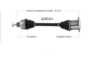 Left or Right Axle