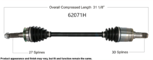 2013 to 2015 Scion FR-S CV axle.
