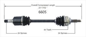 Left Axle