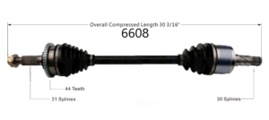 Left or Right Axle