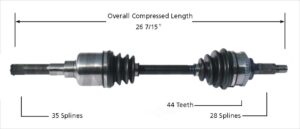 Left Axle