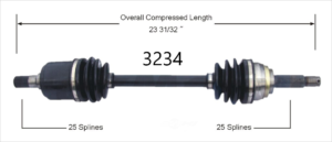 Be the Champ of the road with new CV axles.