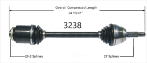 We rebuild import CV axles.