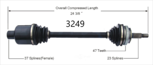 Soar like an Eagle when you install original equipment CV axles from us.