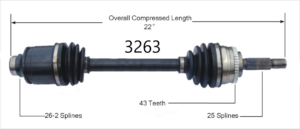 EXPOse the competition with our Mitsubishi Axles.