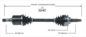 Left Axle