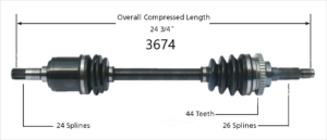Left Axle