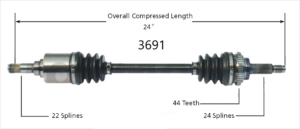 Left Axle