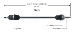 Right Axle
