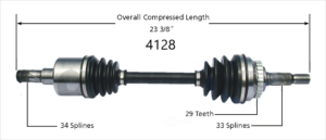 Left Axle