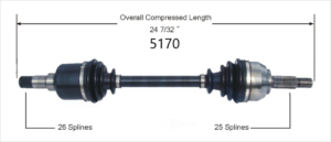 Left Axle