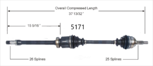 Right Axle
