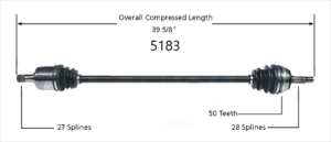 Left Axle