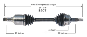 Left Axle