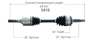 Left Axle