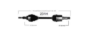 Left Axle
