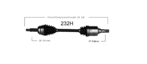 Left Axle
