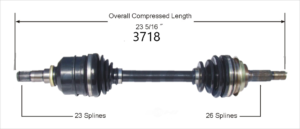 Left Axle