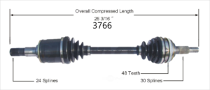 Left Axle