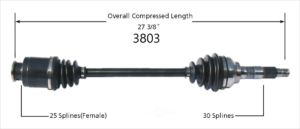 Left or Right Axle