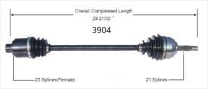 Right Axle
