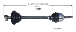 Left Axle