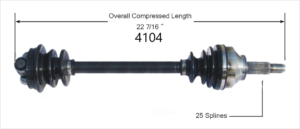 Left Axle
