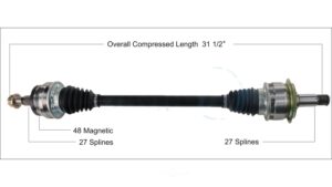 Left Axle
