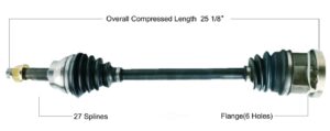 Left Front Axle
