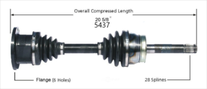Left or Right Axle