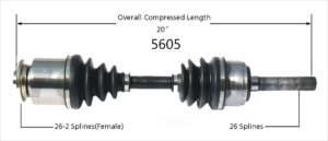 Front Left Axle