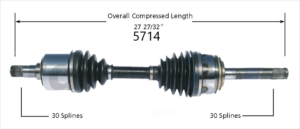 Left or Right Axle