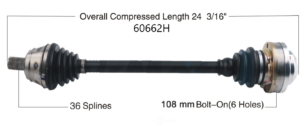 Left Front Axle
