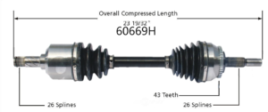Left Axle