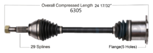 Left Axle