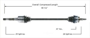 Right Front Axle