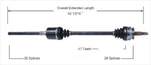 Right Rear Axle