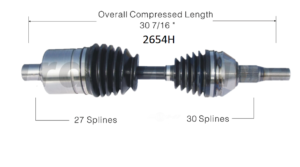 Left Rear Axle