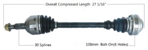 Left Axle