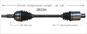 Left Front Axle