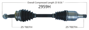 Left or Right Axle
