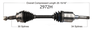 Left or Right Axle