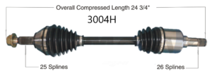 Left Axle