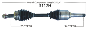 Left Axle