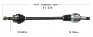 Left Axle