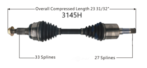 Left Axle