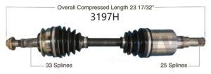 Left Axle
