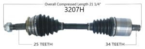 Left or Right Axle