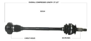 Left Rear Axle