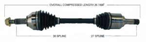Left Axle